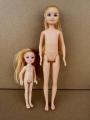 13cm Mini Kelly 5-inch Little Boys Girls Teenager Sisters Brothers Dark Ordinary Skin Naked Body Bjd 1/12 Toys For Kids. 