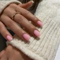 ARTAUG 24PCS Short Square White Solid Full Cover Full Cover Fake Nail Set Cheap Nails Summer Nails Delicate Nail. 