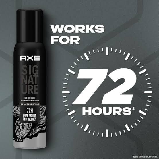 Axe Signature Corporate Indoor woody Fragrance Perfume Body Spray For Men - 122 ml description