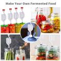 S-Shape Airlocks ,Homebrew Bubble Airlock Carboys Stopper & Fermenter Seal Valve with Food Grade Grommets Wine Making.