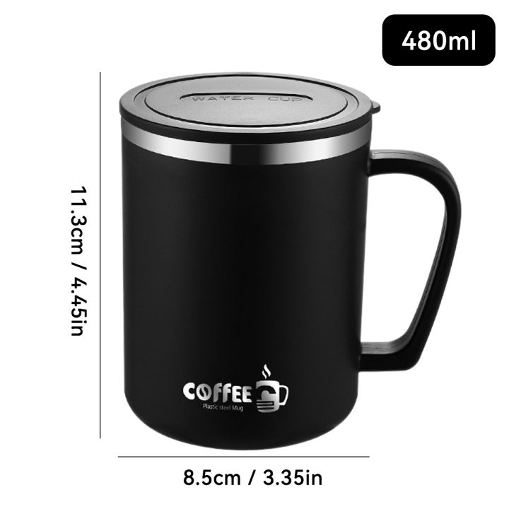 WORTHBUY%20480Ml%20Double-Layer%20Insulated%20Coffee%20Mug%20Portable%20304%20Stainless%20Steel%20Water%20Cup%20With%20Lid%20&%20Handle%20Leak-Proof%20Coffee%20Cup%20-%20Image%207