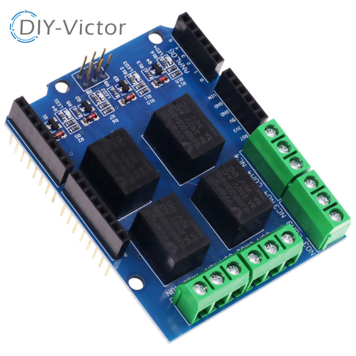 5V 4 Channel Relay Shield Module for Arduino UNO R3 Mega2560 Electronic 4 Way Four Channel Relay Control Expansion Board