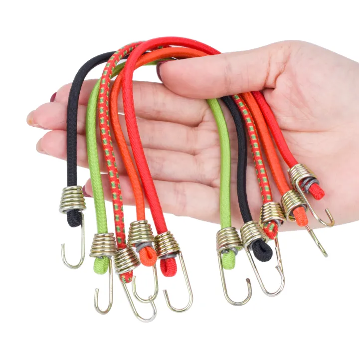 5/10pcs%20Elastic%20Bungee%20Cord%20Roof%20Rack%20Rope%20Luggage%20Straps%20with%20Hook%20for%201/10%20RC%20Crawler%20Car%20Axial%20SCX10%20TRX4%20TRX6%20Decorate%20-%20Image%202