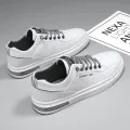 Original Men Casual Shoes Breathable White Sneakers Fashion Driving Walking Tennis Shoes for Male Skate Flats. 