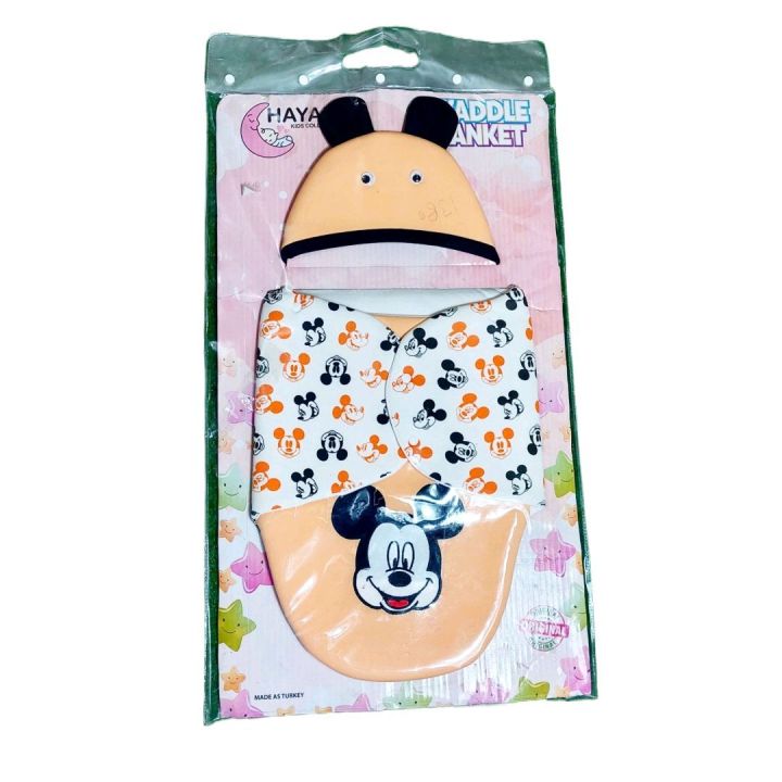 Kids winter swaddle Turkish character swaddle for boy and girl Kids swaddle