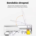 50PCs Cat6 Connector RJ45 Connector Network Unshielded RJ45 Perforated Crystal Head Network Cable.