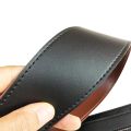 Adjustable Leather Guitar Strap Double Side 2 Colors Black & Brown PU Soft Belt for Electric Acoustic Classical Bass Guitarra. 