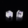 10*10*10mm Optical Glass Cube Beamsplitters Prism: Semi-Reflective and Semi-Transmissive Splitting Prism. 