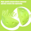 1PC  Indoor Pickleball Balls Silent Pickleball Practice PU Ball Indoor Warm-up Solution Beginners Professionals Use Pickleball. 