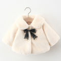 New Winter Jacket For Baby Girl Clothes Fashion Christmas Princess Cloak Autumn Warm Faux Fur Girls Coat 1-4 Years Kids Clothes. 