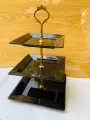 Three tier Serving Platter in Melamine | 3-Tier Melamine Cupcake Stand. 