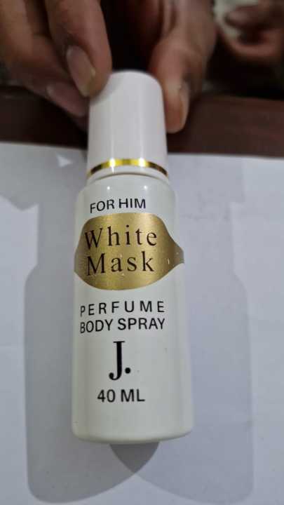 White Mask perfume body spray for men in 40 ml