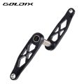 GOLDIX MTB Crankset BSA 24mm 165mm 170mm 175mm Direct Mount R-SPEC Trail Hollow Bike Crank Spindle DH AM XC for Shimano SRAM.