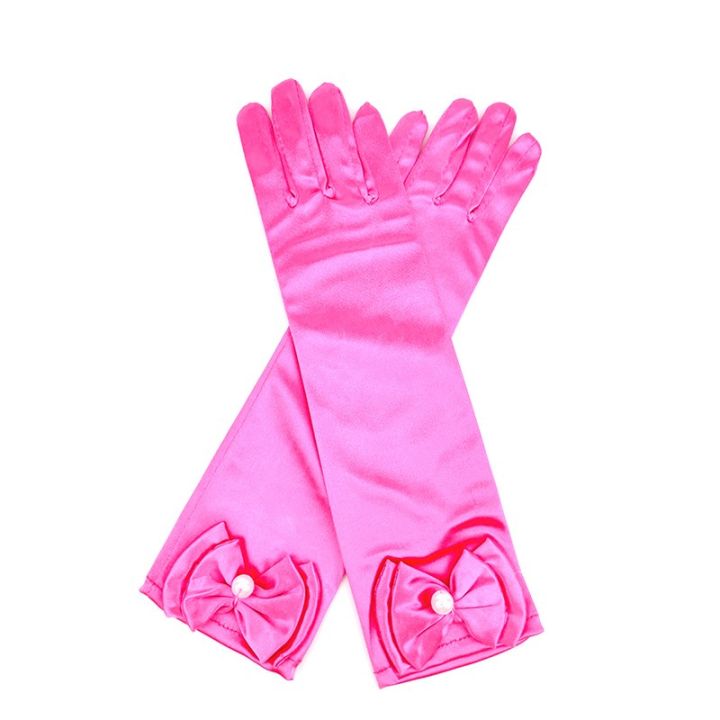 Girls%20Princess%20Accessories%20Kids%20Satin%20Bow%20Elsa%20Cinderella%20Gloves%20for%20Costume%20Children%20Birthday%20Halloween%20Party%20Cosplay%20%20-%20Image%204