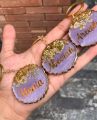 customised resin keychain with different colours and design. 