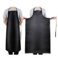 PU Leather Heavy Duty Waterproof Apron for Dishwashing 40 Inch Work Apron PU Leather Dishwasher Apron for Men Cleaning Apron Lig. 
