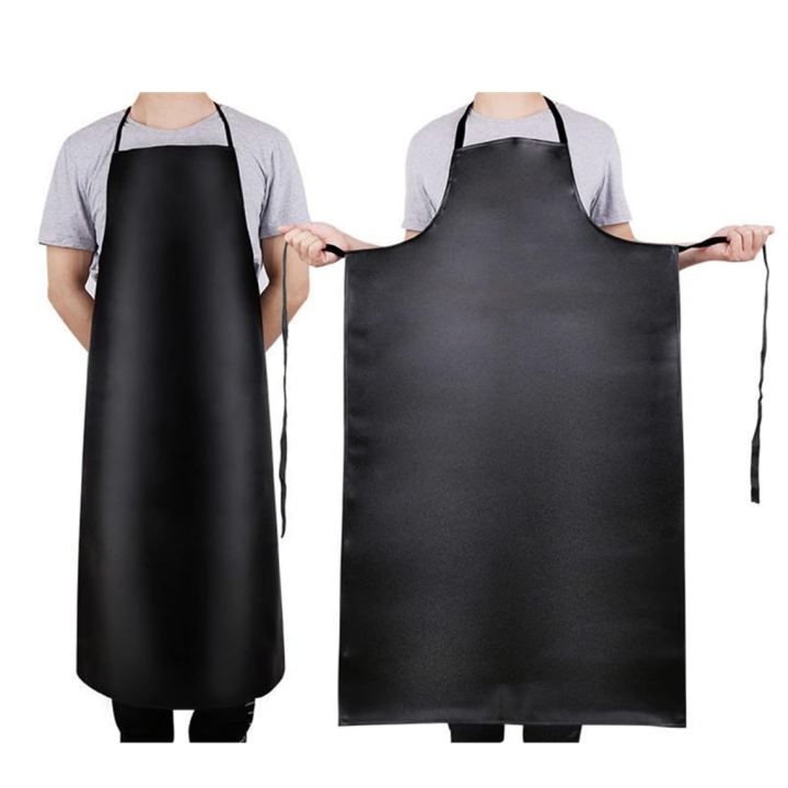 PU%20Leather%20Heavy%20Duty%20Waterproof%20Apron%20for%20Dishwashing%2040%20Inch%20Work%20Apron%20PU%20Leather%20Dishwasher%20Apron%20for%20Men%20Cleaning%20Apron%20Lig%20-%20Image%202