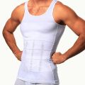 YBFDO Men Body Shaper Slimming Compression Vest Undershirt Seamless Waist Trainer Tank Top Belly Control Weight Loss Shapewear. 