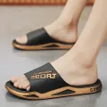 Men's Casual Sport Slides Anti-Odor Outdoor Slippers Men 2025 Soft EVA Bathroom Beach Shower Sandals Fashion Slip-On Slippers. 