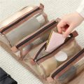 4 in 1 Makeup Bags Detachable Cosmetic Bag Portable Large Capacity  Portable Folding Travel Cosmetics Storage Toiletry Bag. 