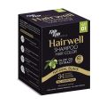 (10 SATCHE) Kala Kola Hairwell Shampoo(Black Color). 