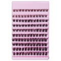 120pcs Cluster Lashes 8-16mm Wispy Individual Lashes Natural Look Lashes D Curl Fluffy Cluster Lashes DIY Eyelash Extension. 
