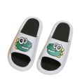 Cute cartoon cute little dinosaur shoes minimalist thick heel waterproof soft and flexible slippers. 
