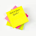 Sticky Notes Memo Pads (100 Sheets) Colorful & Self Adhesive. 