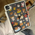 Rilakkuma Case For iPad Air 2025 11in 13 in iPad Pro 2024 11in 13in iPad 10th 11th Air 4 5 Pro 2022 Mini 6 7 Acrylic Hard Cover. 