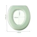 1pc Soft Toilet Seat Cover for All Seasons, Washable, Waterproof, Easy To Clean, Universal Fit Bathroom Upgrade, Anti-Slip.