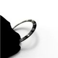 Tilt 38mm * 30.7mm ceramic/aluminum luminous Bezel GMT and diving watch inserts suitable for 40mm men's watch replacement watch. 