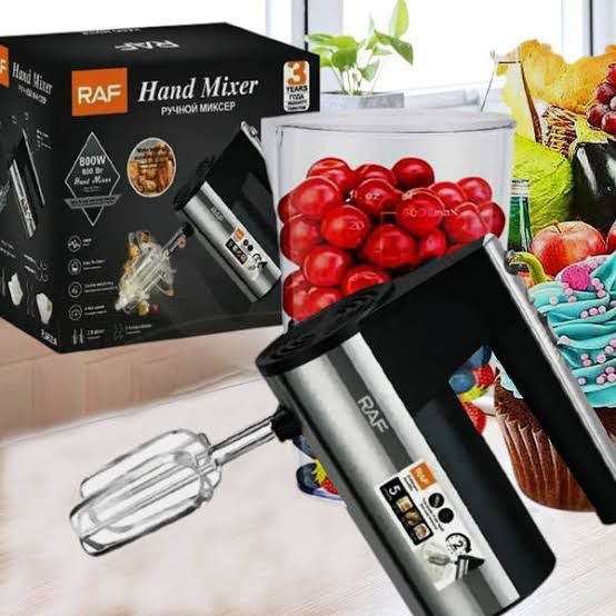 800 watt Raf hand mixer and egg beater