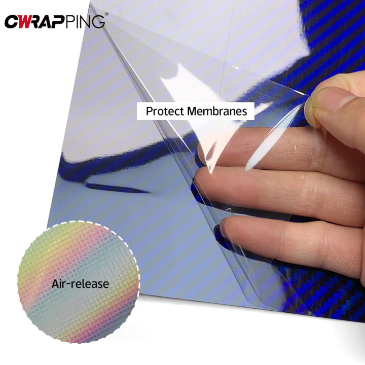 Laser%20Blue%20Carbon%20Fiber%20Car%20Stickers%20Glossy%20Holographic%20Color%20Change%20Film%20Self-Adhesive%20Vinyl%20Car%20Wrap%20Cover%20Air%20Release%20Foil%20-%20Image%204