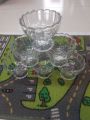 olila glassware n008 6pis ice cream Bowl set.