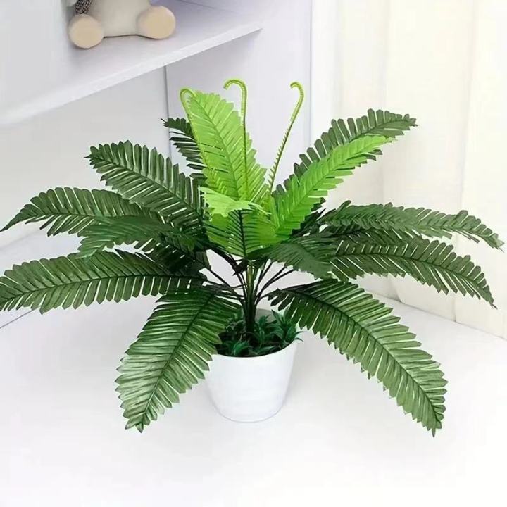 1pc,Artificial%20Plant,%2018%20Head%20Of%20Lron%20Leaves,%20Simulated%20Silk%20Cloth%20GreenPlanting,%20Iron%20Tree%20Leaves,Loose%20Tail,%20Palm%20Leaf%20Plant%20-%20Image%202