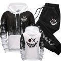 Men Single Piece Sweatshirts Sweatpants Versatile Men's Tracksuit Casual Comfort Fashion Daily Sports Simple Splashed Ink Hoodie. 