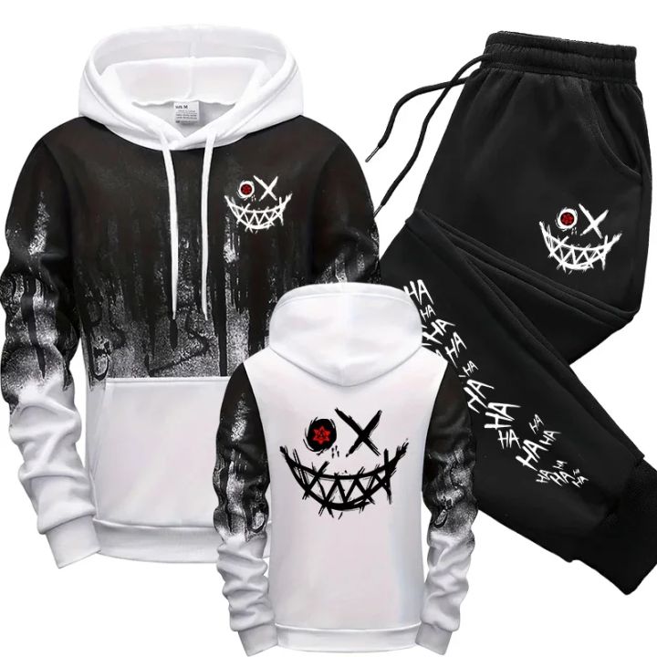 Men%20Single%20Piece%20Sweatshirts%20Sweatpants%20Versatile%20Men's%20Tracksuit%20Casual%20Comfort%20Fashion%20Daily%20Sports%20Simple%20Splashed%20Ink%20Hoodie%20-%20Image%202
