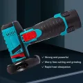 Brush motor 12v Mini Angle Grinder Rechargeable Grinding Tool Polishing Grinding Machine For Cutting Diamond Cordless Power Tool. 