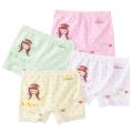 2pcs/Lot Summer Girls Safety Pants Class A Double Layer Pure Cotton Grade Thin Children' Safety Children Bottom Kid Dance Pants. 