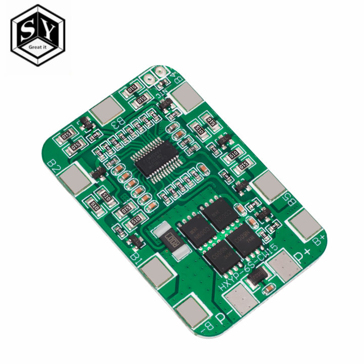 6S%2012A/25A%2024V%2025.2V%20PCB%20BMS%20Protection%20Board%20For%206%20Pack%2018650%20Li-ion%20Lithium%20Battery%20Cell%20Module%20New%20Arrival%20Balanced%20-%20Image%203