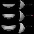 5Pairs Silicone Eyelash Perm Pad Y Eyelash Brush 3D Eyelash Curler Applicator Makeup Lifting Tools Lashes Rods Shield.