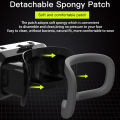 3D Virtual Reality VR Glasses For Phone Mobile Smartphones 7 Inch Headset Helmet Game Wirth Real Viar Goggles Cell Device Lenses. 