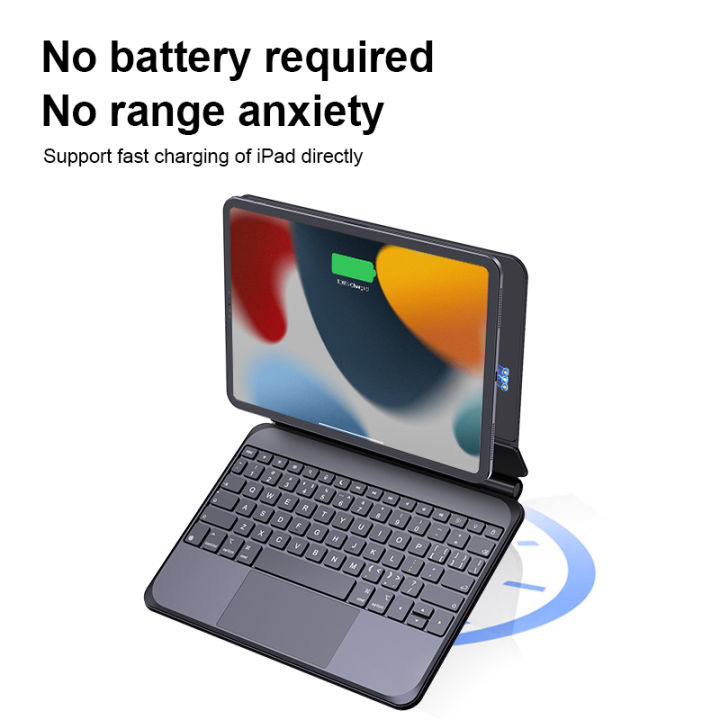 Magic Keyboard Case For iPad Pro 11 Inch M4 A2836 A2837 A3006 For iPad ...