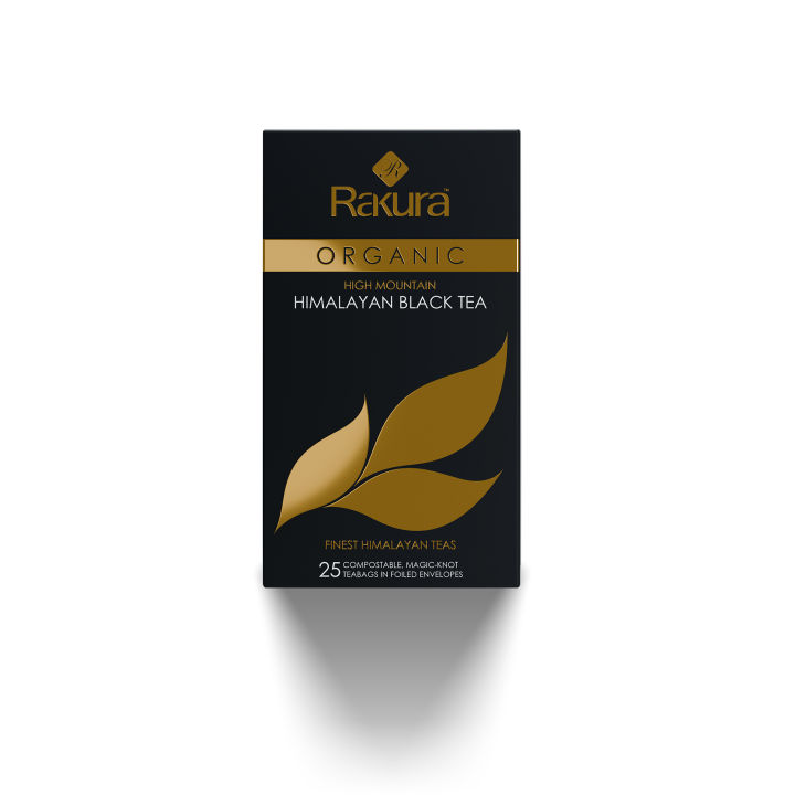 Rakura Organic High Mountain Black Tea 25TB | Finest Himalayan Teas ...