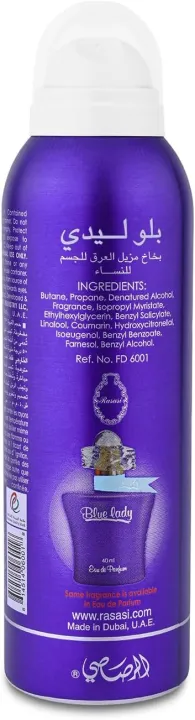Rasasi%20Blue%20Lady%20Deodorant%20Body%20Spray%20for%20Women%20%E2%80%93%20200ml%20Long%20Lasting%20Floral%20Fresh%20Fragrance%20-%20Image%206