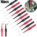 10Pcs 30V Diagnostic Tools Multimeter Test Lead Extention Back Piercing Needle Tip Probes Car Automotive Test Probe Kit 0.7MM. 
