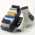 5pairs/set Men's Breathable Casual Sports Socks Quarter Socks For All Seasons. 