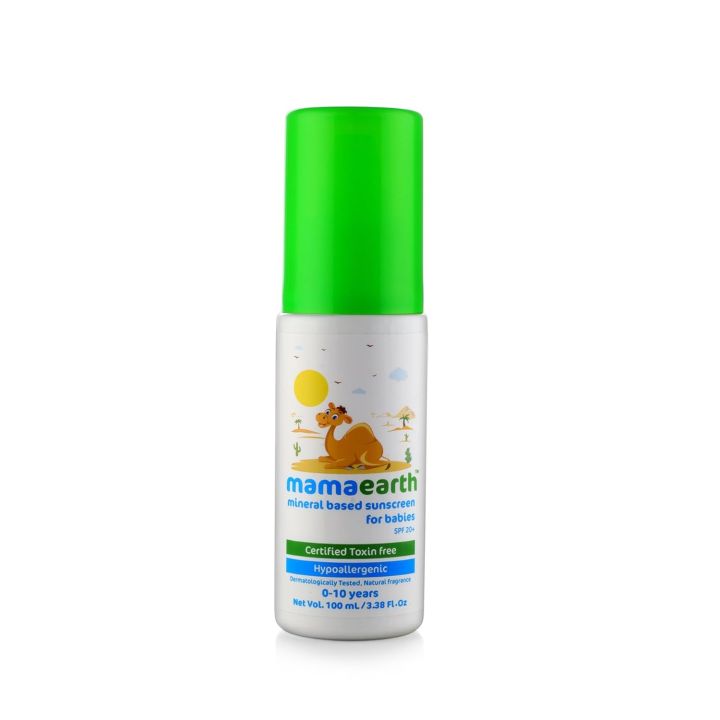 Mamaearth Mineral Based Sunscreen For Baby-100ml