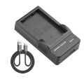 Probty EN-EL9 EN EL9a Battery Charger For  D40, D40X, D60, D3000, D5000 Cameras, MH-23 Charger. 
