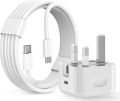 PD 35W Fast Charger For All Smart Phone Iphone, Samsung , Redmi, Realme, Poco, Vivo,Xiaomi Fast Charging And Cable Type C To Type C (3Pin Charger + Cable).